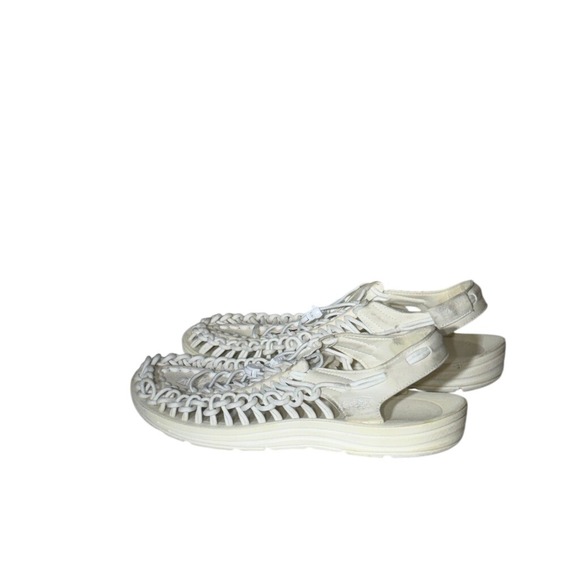 KEEN Uneek Mens Sandals Star White Cord Bungee Lace Outdoor Shoes Size 10.5 main image 8